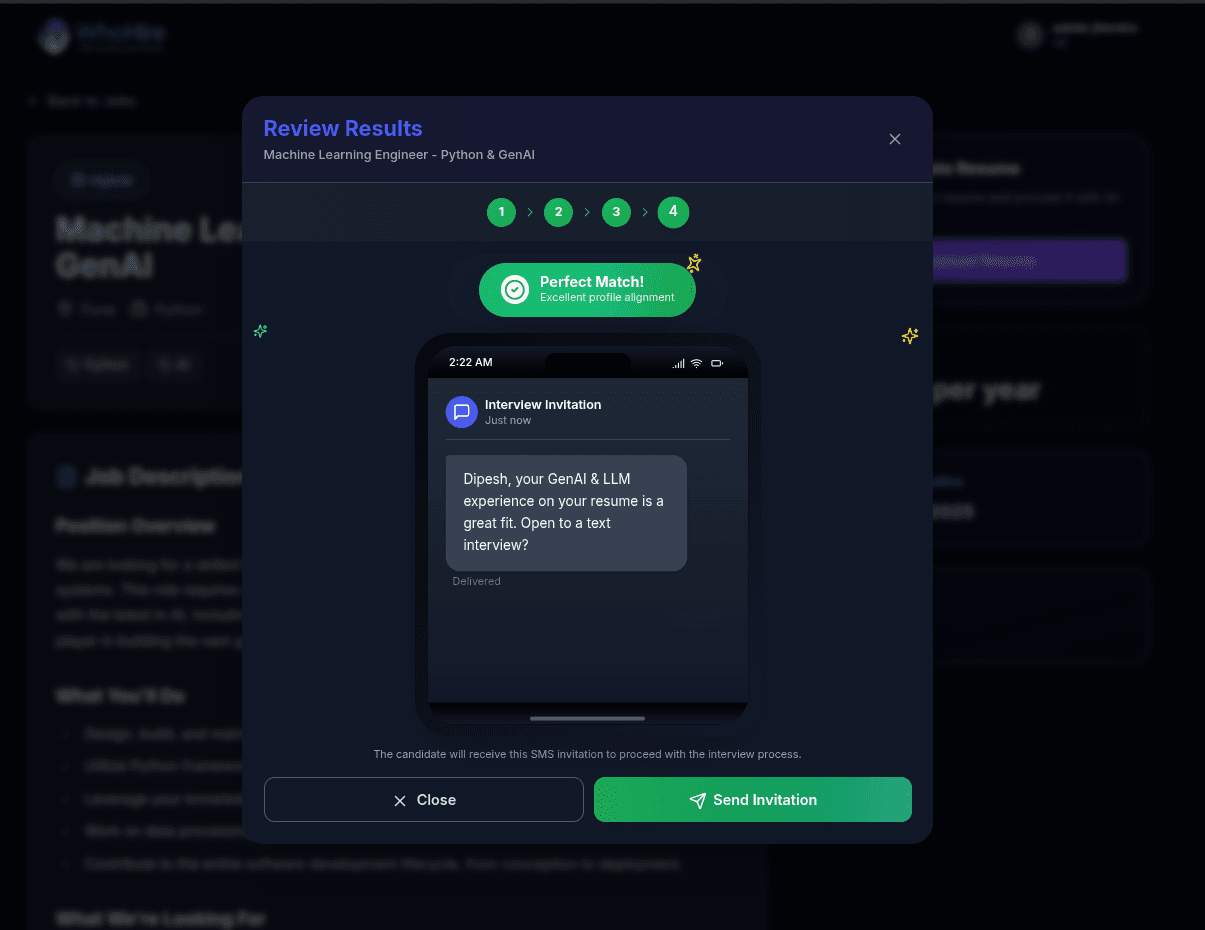 AI Interview Invitation System